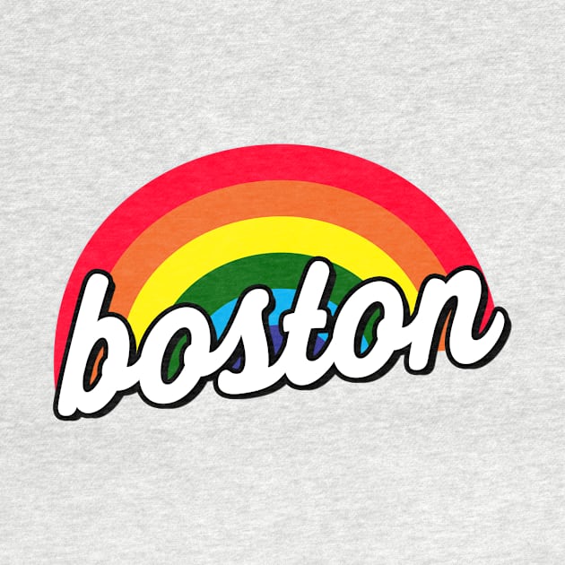 Boston Gay Pride Rainbow by McNutt